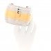 Metal Two Tone Cuff Bracelet Gold Silver