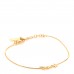 Brass Monogram Charm Bracelet
