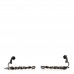 Metal Cascade Chain Ear Climber Earrings Silver