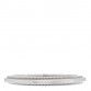 Platinum 2mm Milgrain Wedding Band Ring 48 4.5