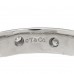 Platinum Diamond 4mm Etoile Band Ring 50 5.25