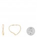 18K Yellow Gold Small Elsa Peretti Open Heart Hoop Earrings