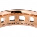 18K Rose Gold Diamond T True Wide Ring 51 5.75