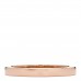 18K Rose Gold Diamond Soleste Half Eternity Band Ring 46 3.75
