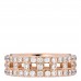 18K Rose Gold Diamond T True Wide Ring 51 5.75