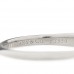 Platinum Diamond .20ct Solitaire Engagement Ring 48 4.5