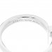 18K White Gold Diamond T T1 Ring 47 4
