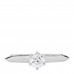 Platinum Diamond .33ct Solitaire Engagement Ring 50 5.5