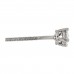 Platinum Diamond .34ctw Solitaire Earrings