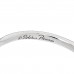 18K White Gold Diamond Paloma's Graffiti Love Ring 53 6.5