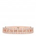 18K Rose Gold Diamond Narrow T True Band Ring 49 5
