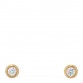 18K Yellow Gold Diamond .06ctw Elsa Peretti Diamonds By The Yard Earrings