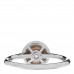 Platinum 18K Rose Gold Pink Diamond Soleste Engagement Ring 49 4.75