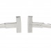 18K White Gold Ruby T Wire Bracelet