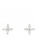 Platinum Diamond .64ct Small Victoria Earrings