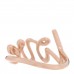 18K Rose Gold Diamond Paloma's Graffiti Love Ring 53 6.5
