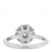 Platinum Diamond Mosaic Ring 52 6