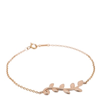 18K Rose Gold Paloma Picasso Olive Leaf Bracelet