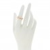 18K Rose Gold Diamond Atlas X Narrow Ring 52 6