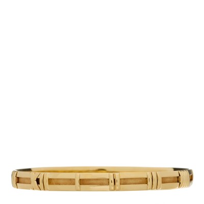 18K Yellow Gold Atlas Open Bangle Bracelet