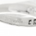 Platinum Round Baguette Diamond 3mm Channel-Set Eternity Band Ring 48 4.5
