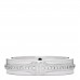 18K White Gold Diamond Narrow T Two Ring 54 7