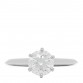 Platinum Diamond 1.26ct Solitaire Engagement Ring 51 5.75
