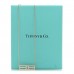 18K Rose Gold Diamond Tiffany T Two Open Horizontal Bar Pendant