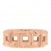 18K Rose Gold T True Wide Ring 57 8