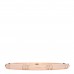 18K Rose Gold Diamond Atlas Closed Narrow Hinged Bangle Bracelet