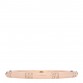 18K Rose Gold Diamond Atlas Closed Narrow Hinged Bangle Bracelet