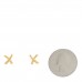 18K Yellow Gold Mini Paloma's Graffiti X Earrings