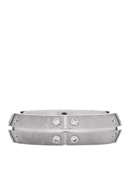 18K White Gold Diamond Streamerica Ring 49 5