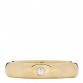18K Yellow Gold Diamond Paloma Picasso Groove Ring 50 5.5