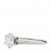 Platinum Diamond .81ct Solitaire Engagement Ring 48 4.5