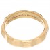 18K Yellow Gold Diamond Paloma Picasso Groove Ring 50 5.5