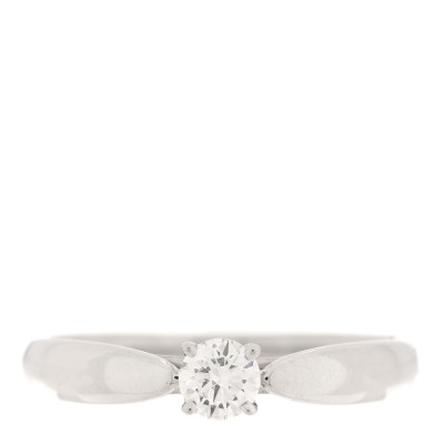 Platinum Diamond .19ct Harmony Solitaire Engagement Ring 49 5
