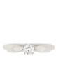 Platinum Diamond .19ct Harmony Solitaire Engagement Ring 49 5