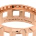 18K Rose Gold T True Wide Ring 57 8