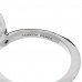 Platinum Diamond 1.02ct Solitaire Engagement Ring 51 5.75