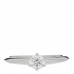 Platinum Diamond .30ct Solitaire Engagement Ring 50 5.5