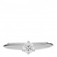 Platinum Diamond .30ct Solitaire Engagement Ring 50 5.5