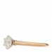 Platinum 18K Rose Gold Diamond .82ct Solitaire Engagement Ring 54 7