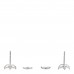 Platinum Diamond .64ct Small Victoria Earrings