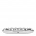 Platinum Diamond 3mm Embrace Half Circle Band Ring 54 7