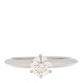 Platinum Diamond .62ct Solitaire Engagement Ring 52 6