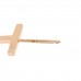 18K Rose Gold Extra Large T Wire Hoop Earrings