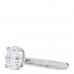 Platinum Diamond 1.54ct Solitaire Engagement Ring 46 3.75