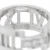18K White Gold Diamond Open Atlas Ring 50 5.25