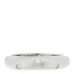 Platinum Diamond 4mm Etoile Band Ring 50 5.25